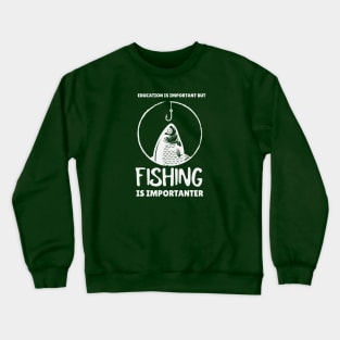 Big Catch Carp Awaits Crewneck Sweatshirt